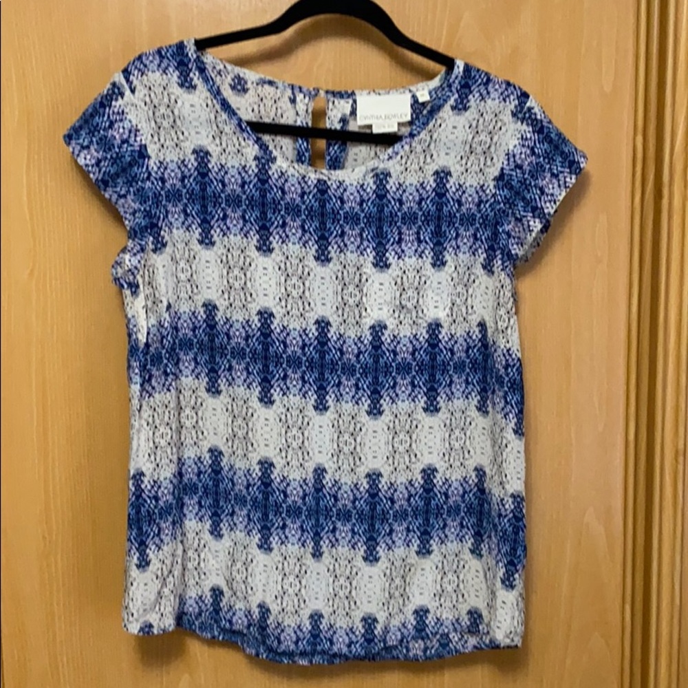Women’s 100% silk blouse, M, Cynthia Rowley